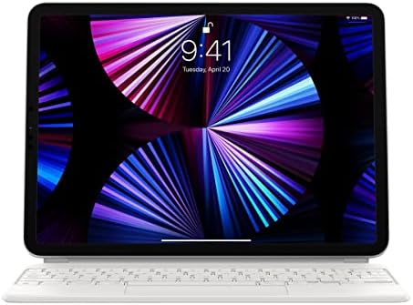 Apple Magic Keyboard (for iPad Pro 11-inch - 3rd generation and iPad Air - 4th generation) - International English - White