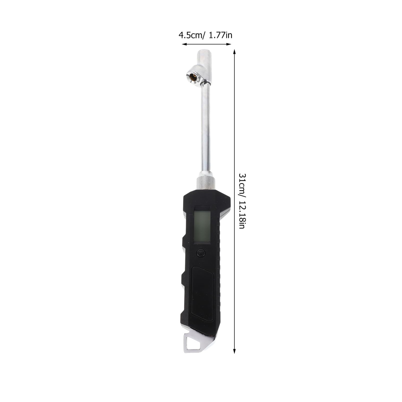 OUNONA Manomètre Numérique Portable Double Tête avec Affichage LCD Rétroéclairé Jauge Précise pour Pneus de Voiture Camion et Lecture Facile Pression de Pneus