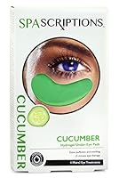 Spascriptions Cucumber Hydrogel Under-Eye Pad, 8 count