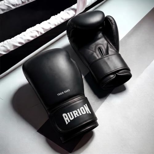 Image of Aurion Boxing Gloves for Men 14 Oz, Training Boxing Gloves for Women for Boxing, MMA Gloves and Kickboxing, Ideal for Sparring, Heavy Bag Work for Boxing Users
