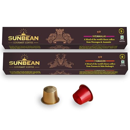 Image of SUNBEAN Panagiri + Nicamalai Gourmet Coffee Capsules Box |Pack of 20