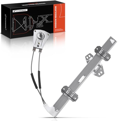 A-Premium Manual Window Regulator Compatible with Honda Civic 1996-2000 4 Door Front Left Driver Side