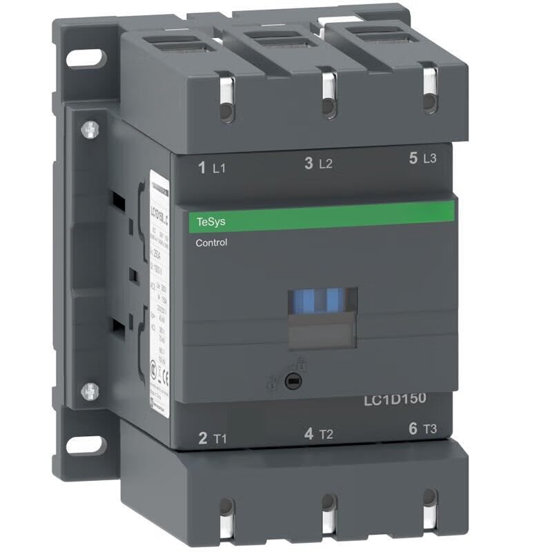 Contacteur tripolaire CA 150 A anti-surchauffe TeSys D 380 V LC1D15000Q7C