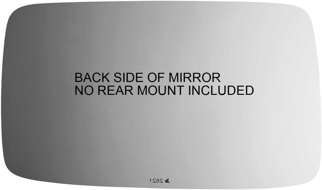 Fits 94-98 Jetta/Golf, 95-98 Cabrio Left Driver Mirror Glass Replacement Clear Lens w/Adhesive USA