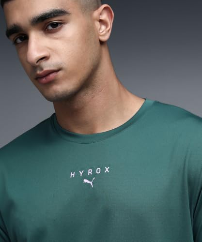 PUMA T-Shirt à Motif x HYROX Homme XXL, Herb Garden Green