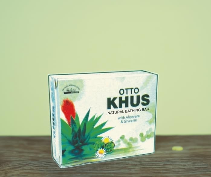 Image of OTTO KHUS EXTRACT (VETIVER EXTRACT) VETIVER SOAP 75g PACK OF 03