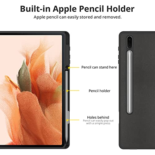 Samsung Galaxy Tab S7 Hülle von CACOE – Kompatibel mit S7 FE, S8+ Plus, S7+