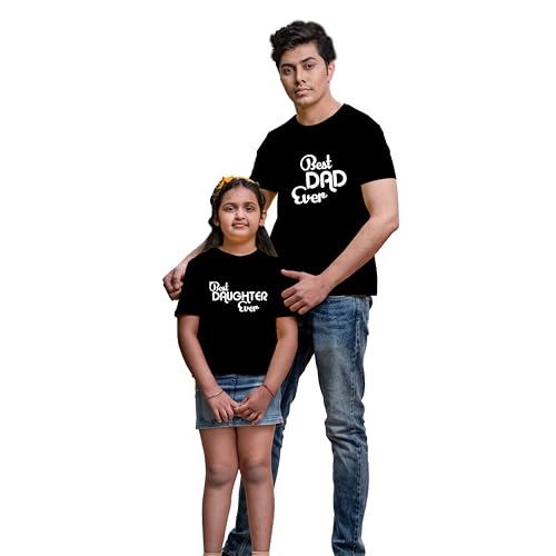 Image of Dad Daughter Combo T-Shirts Best Dad Ever Best Daughter Ever Red