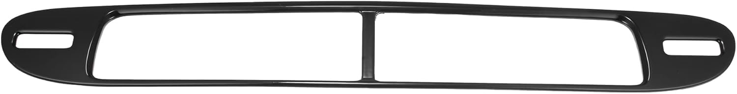 X AUTOHAUX Black Carbon Fiber Pattern Center Console Dashboard Air Conditioner AC Outlet Vent Cover Trim Interior Accessories for Chevrolet Camaro 2010-2015