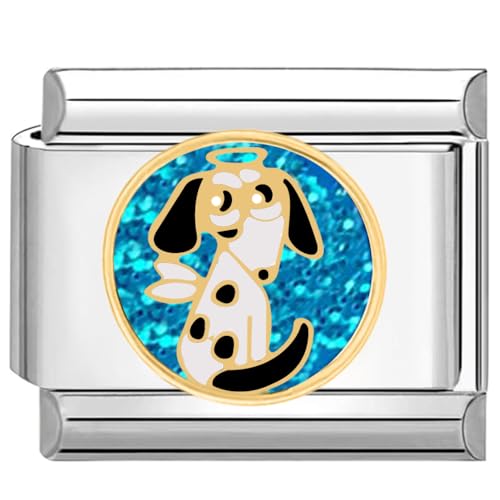 Quiges - Quiges Fashion Jewels Charmes italiens chiot dalmatien 9mm