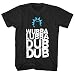 Rick and Morty Wubba Lubba Dub Dub Black T Shirt Rick Sanchez (Large)