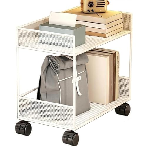 Zxyler �f�X�N�����[�J�[�g �L���X�^�[�t�� ��e�ʓS�����w���[���b�N (2�w30cm,�z���C�g)