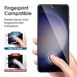 amFilm [2 Pack] Screen Protector for Samsung Galaxy S23 5G, Hybrid & Camera Lens Protector, Easy Installation Tray, Bubble Free - Image 4