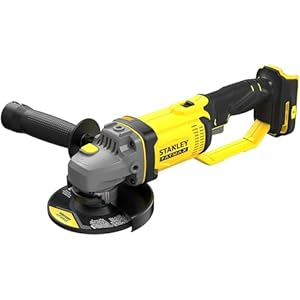 Stanley Fatmax Sfmcg400B Xj Mini Slijpmachine, V20 Li-Ion 18 V, 125 mm, Zonder Oplader Of Accu