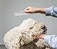 Mikki Edelstahlkamm für die Hunde- und Welpenpflege, auch bei Fellwechsel, für Pudel-Kreuzungen wie Cockapoos, Labradoodles, Cavapoos, Maltipoos und Golden Doodles, Blau