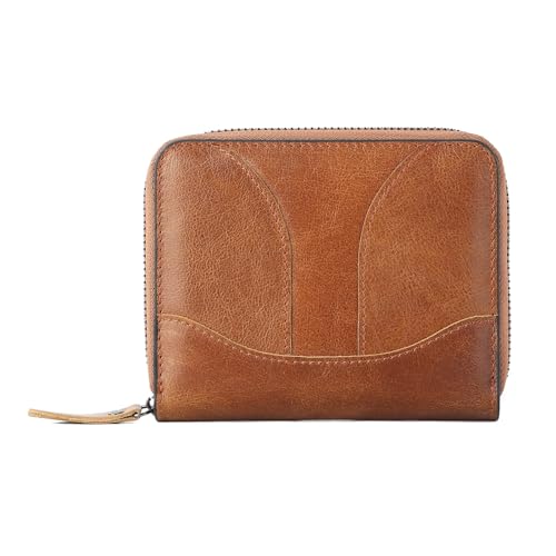 Portefeuille passeport et cartes avec fermeture éclair pour homme et femme
