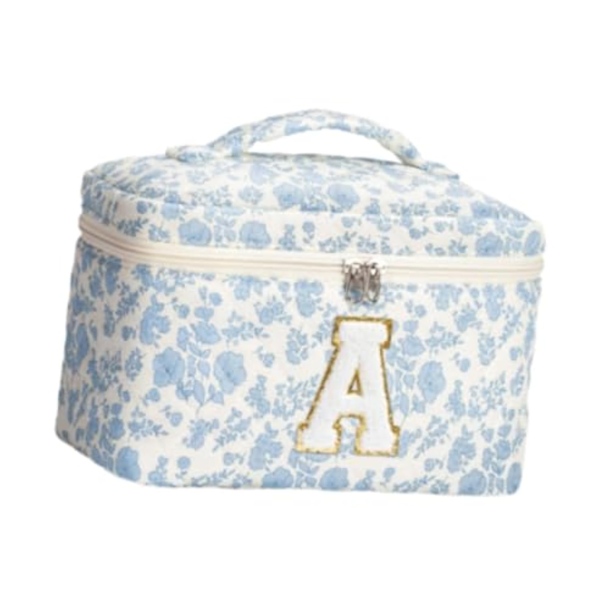 Quilted Makeup Bag for Women, Gift Idea