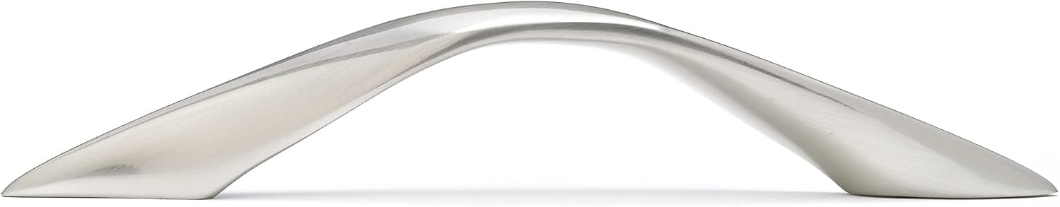 Richelieu Hardware BP2559128195 Contemporary Metal Handle Pull, 1.30" x 7.50" x 0.20", Brushed Nickel, Greys, Chromes - Image 4
