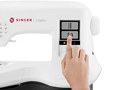 Singer | Legacy Se300 Embroidery Machine With 200 Built-In Embroideries, Lcd Touch Screen, & 250 Built-In Stitches - Sewing Made Easy #TOP4
