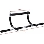 Pull Up Bar for Doorway | Max Limit 330 lbs Upper Body Fitness Workout Bar| Multi-Grip Strength for Doorway | Indoor Chin-Up Bar Fitness Trainer for Home Gym Portable - Image 4