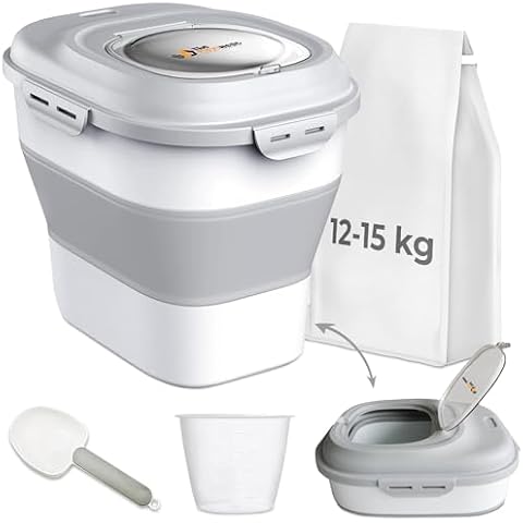 FlexiNest Airtight Dog Food Container Cover