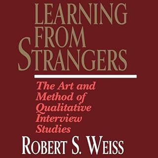 Learning from Strangers Audiolibro Por Robert S. Weiss arte de portada