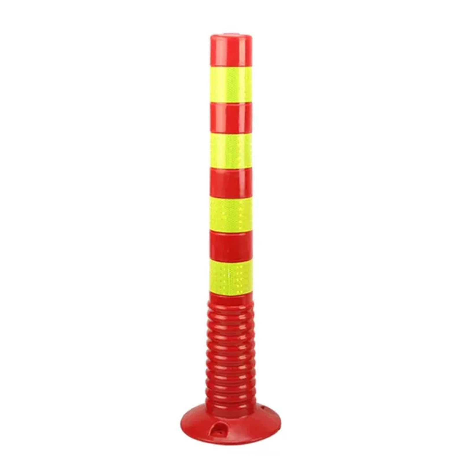 Poteaux de 75 cm en caoutchouc haute visibilité durable