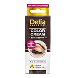  Delia Henna Crema Cejas Pestañas Profesionales En Color Tint Tinte Kit Set Dark Brown
