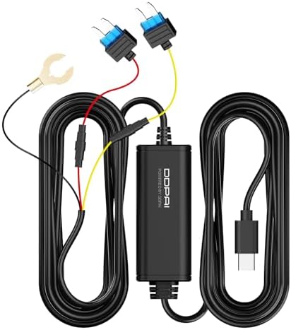 DDPAI Dash Cam Type-C Hardwire Kit, Compatible with N5 Dual, Z60 ...