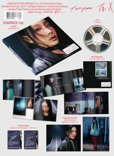 Taeyeon – To.X 5ème mini album Digipack Ver. – vue 3
