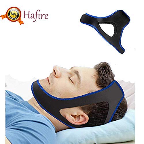 Chin Strap Anti Snoring Devices,Adjustable Snoring Solution,Snore Stopper Prevent Snoring and Teeth Grinding Sleeping,Anti Snoring Chin Straps Reduction Sleep Aids