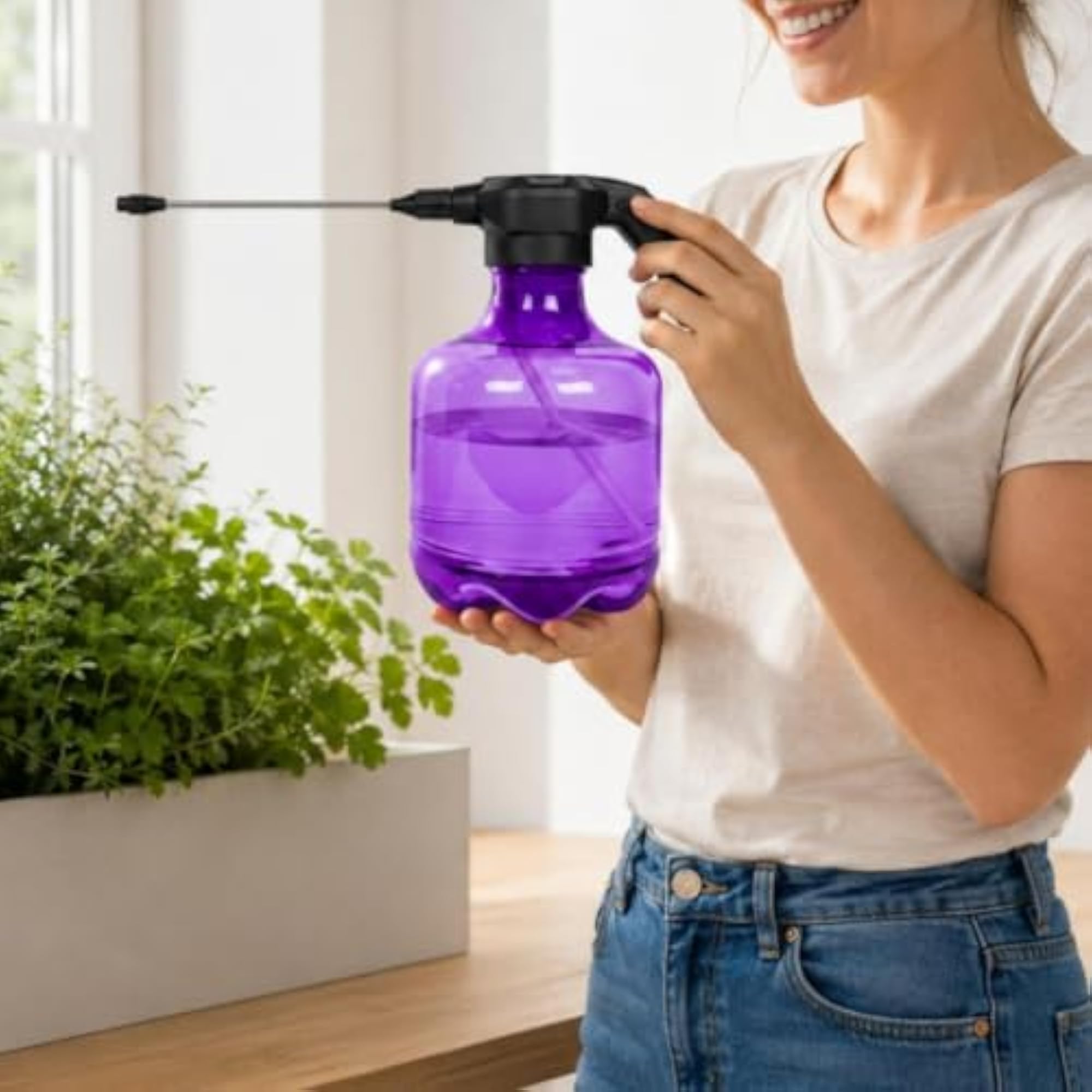 Electric Spray Bottle with Single-Button Operation, 3L