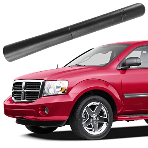 4.7 Inch Short Aluminum Radio Antenna For Dodge Grand Caravan (2008-2018), Dodge Durango (1998-2010), Dodge Dakota (1998-2010), Dodge Caliber (2007-2015) #TOP7
