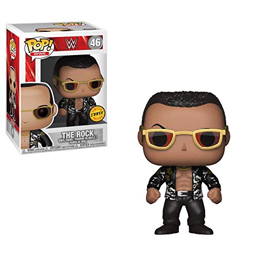 Funko Pop! Wwe: - The Rock Old School (Styles May Vary) Collectible Toy,Multi-Colored,3.75 Inches #TOP1