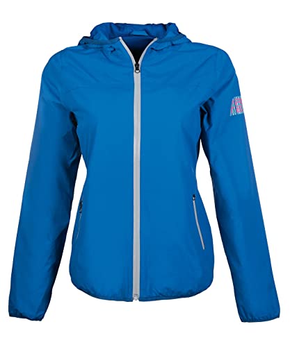 Blouson de pluie femme HKM veste équitation réfléchissante