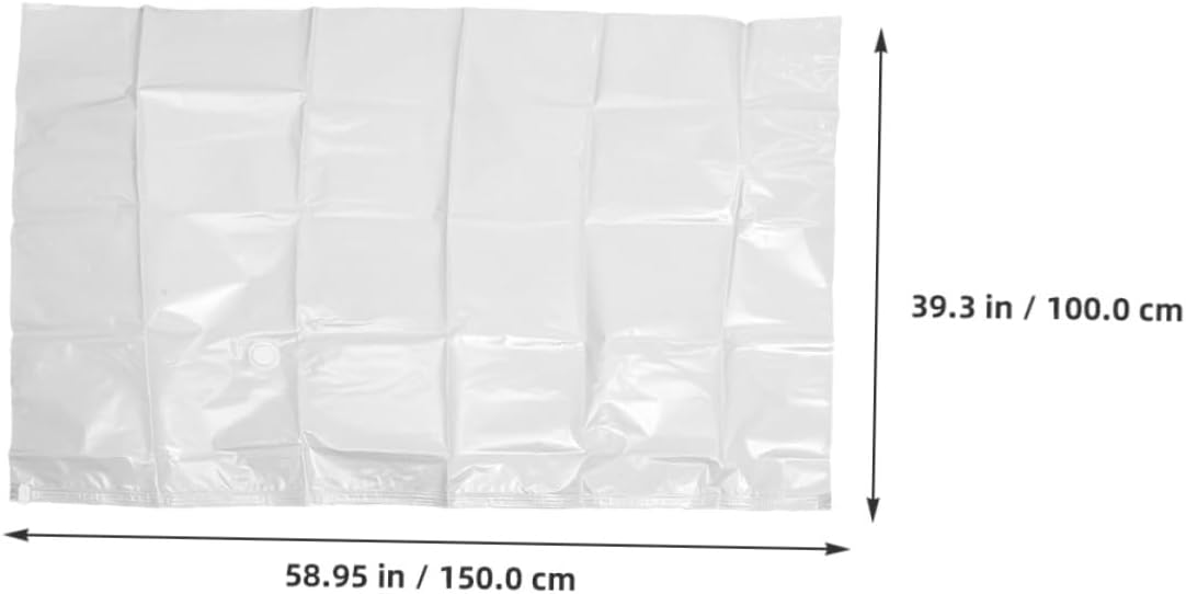 OUNONA 2pcs Travel-friendly Mattress Compression Bag Vacuum Sealer Bags Large for Bedding