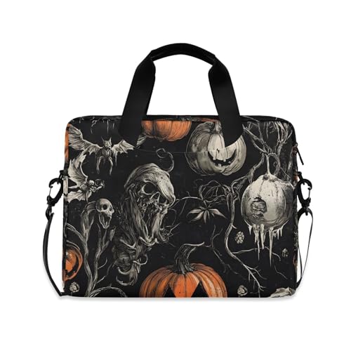 Funda para portátil calabaza y calavera ALAZA 13-15.6"