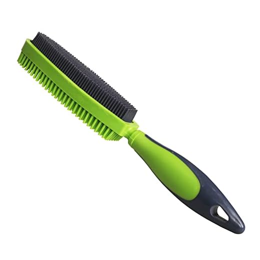 Godiyyer Rubber Pet Hair Removal Brush for Couch Clothes Dog Cat Pet Hair Carpet, Also Used as Dog Cat Bath Brush with Massage Effect