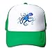 Produktbild Blue Octopus Adjustable Mesh Trucker Baseball Cap Men Or Women Street Rapper Hat Cool6770