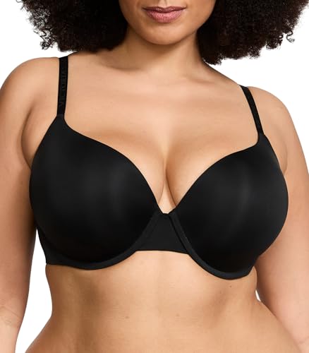 Victoria's Secret Full-Coverage Push-Up Bra, Black, 36B - image 1