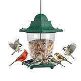 Mangiatoie Da Esterno - ABS 15x13x9 cm | Stazione Di Alimentazione Resistente Alle Intemperie with Design Retrattile, Anti-Perdita, Facile Pulizia, Giardino, Terrazza, Ponte, Ringhiera