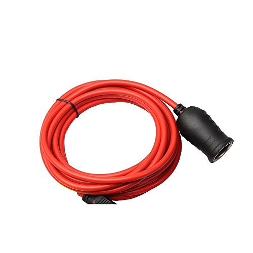 Cordon d'extension avec prise allume cigare prise de courant 12 V 24 V chargeur de voiture prise de câble d'extension 3,7 m Cover