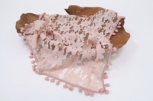 Lace Layering Newborn Photo Props - 5 Colors to Choose From - Floral Lace Fabric Layers - Great for Baby's First Photos