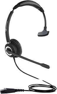 VT6300 برو مونو كيو دي، سلكي، فوق الأذن، أسود