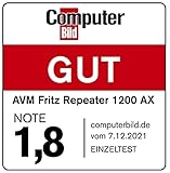 Repetidor WiFi AVM FRITZ Repeater 1200 AX 