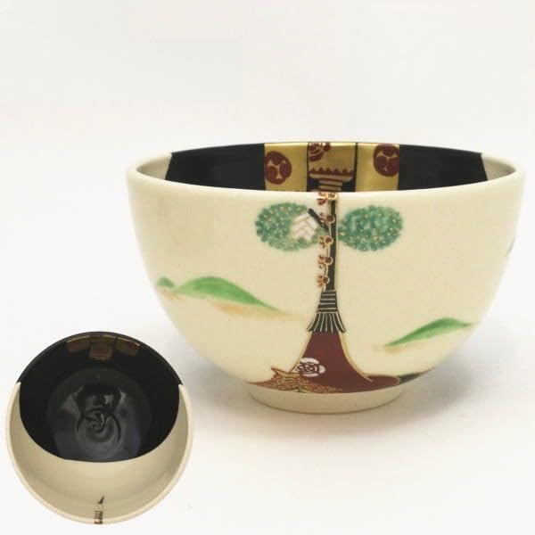 骨董 古美術 権兵衛焼 水指 御立山権兵衛作 出雲 楽山 島根 塗蓋