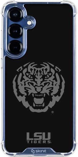 Skinit Clear Phone Case Compatible with Galaxy S25 FE - Officially Licensed LSU Geaux Tigers Design