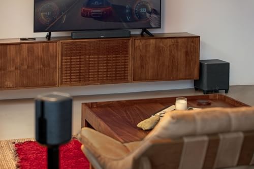 Denon Home Kabelloses 5.1 Dolby Atmos Surround Sound System, 550 Soundbar + 2X 150 NV Lautsprecher + Subwoofer