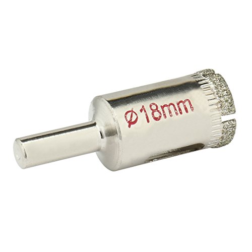 Broca para sierra de agujeros 18 mm con recubrimiento diamante miniatura 3