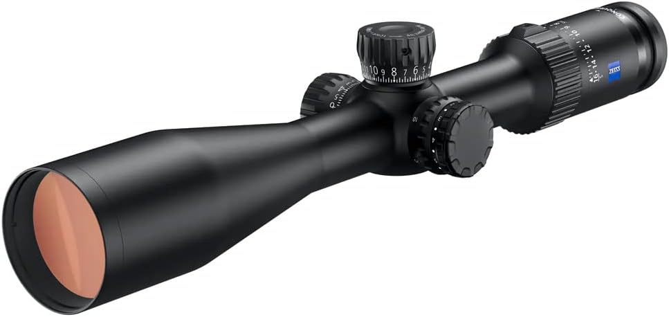ZEISS Conquest V4 4-16x50 Riflescope with ZMOA-T30 Reticle (#64) - External Elevation Turret - Ballistic Stop - Adjustable Parallax - .25 MOA